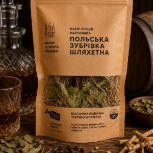 Užpilas Lenkiška trauktinė (zubrovka) (3 litrams)