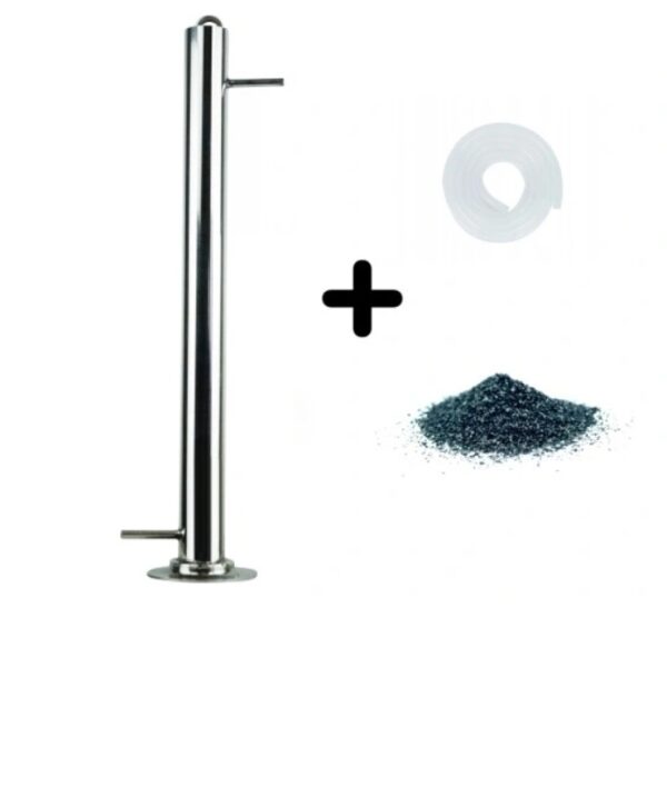 Filtravimo kolba (metalinė) 50 cm